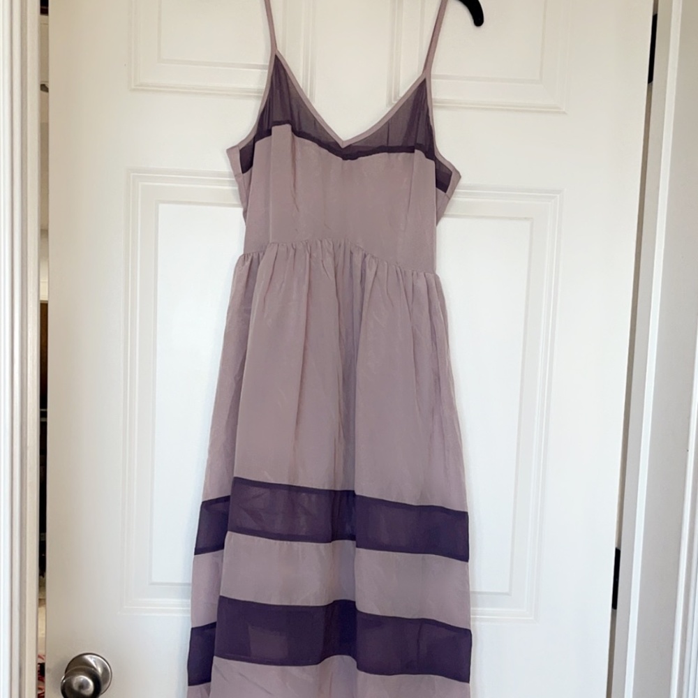 Lavender High Low dress - small